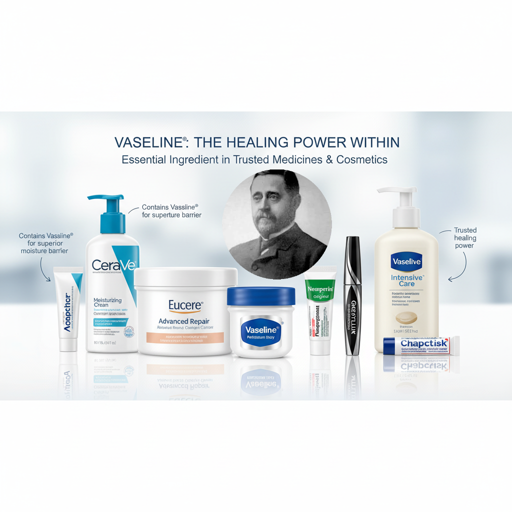 从曾经石油业的废物到现代医药化妆品业的宠儿：凡士林的进阶史